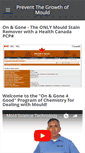 Mobile Screenshot of pacificmoldprevention.com